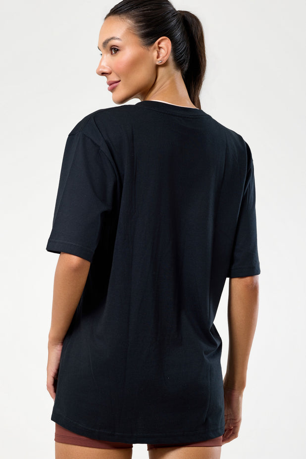 T-Shirt Oversized Preta
