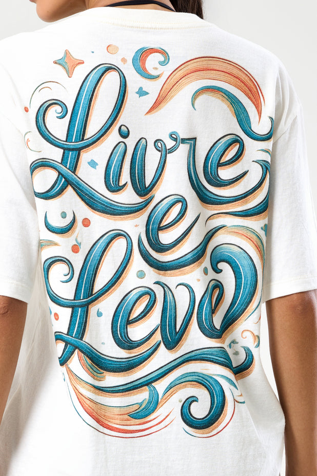 T-Shrit Oversized Vibrações Leves