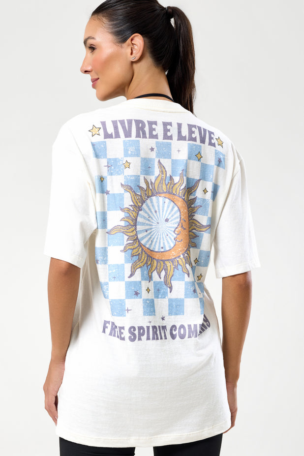 T-Shrit Oversized Sol da Alma