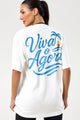 T-Shrit Oversized Viva o Agora