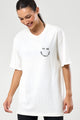 T-Shrit Oversized Tô de Bem com a Vida
