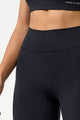 Conjunto Top e Legging Cós em V Preto
