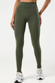 Legging com Cós em V Verde