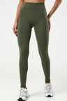 Legging com Cós em V Verde