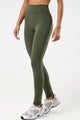 Legging com Cós em V Verde