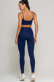 Conjunto Top Alcinha e Legging Poliamida Marinho