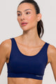 Top Regata de Poliamida Marinho