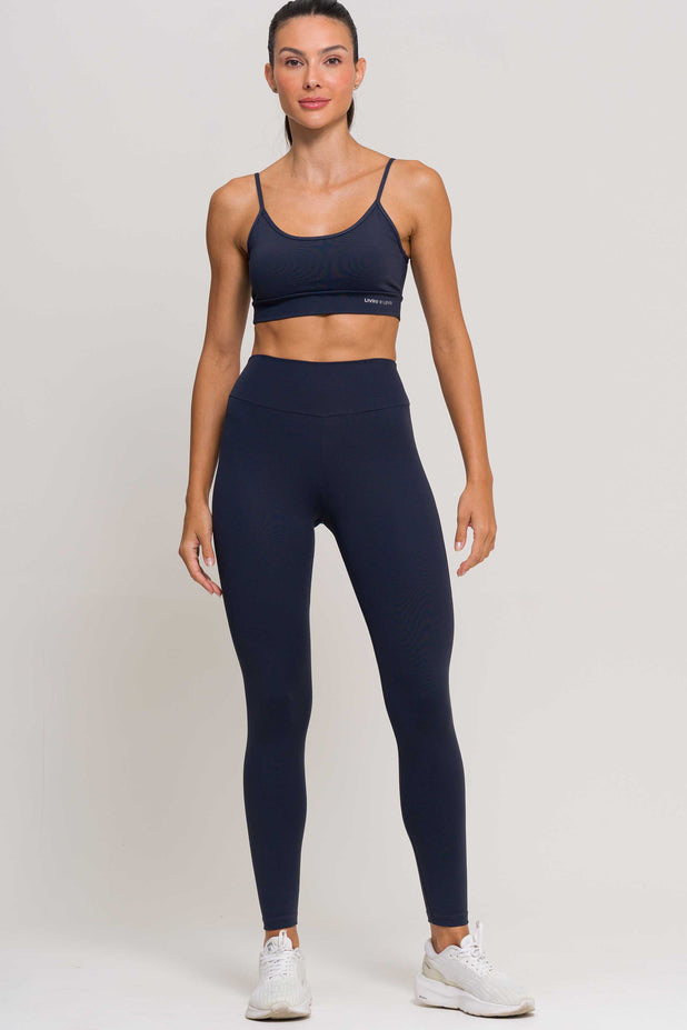 Legging de Poliamida Chumbo