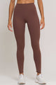 Legging de Poliamida Marrom