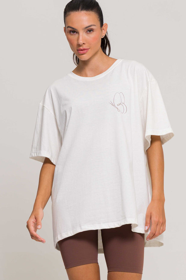 T-Shrit Oversized Asas pra Voar