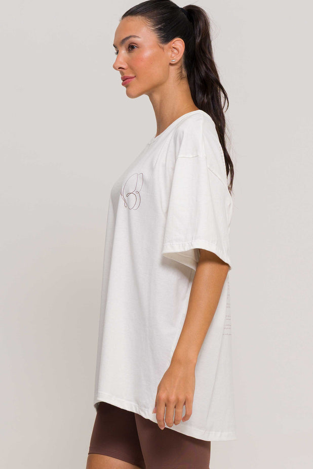 T-Shrit Oversized Asas pra Voar