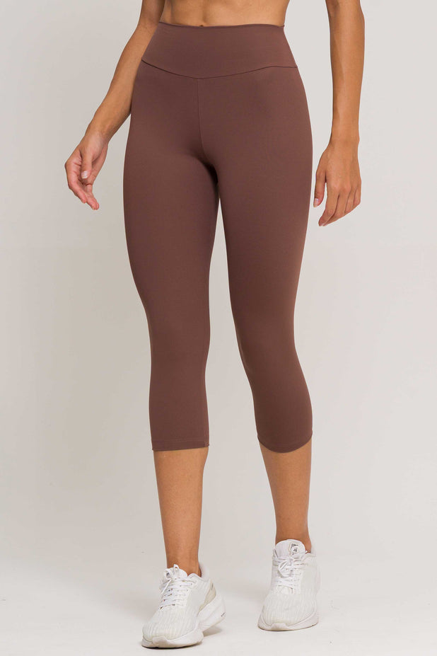 Corsário de Poliamida Marrom