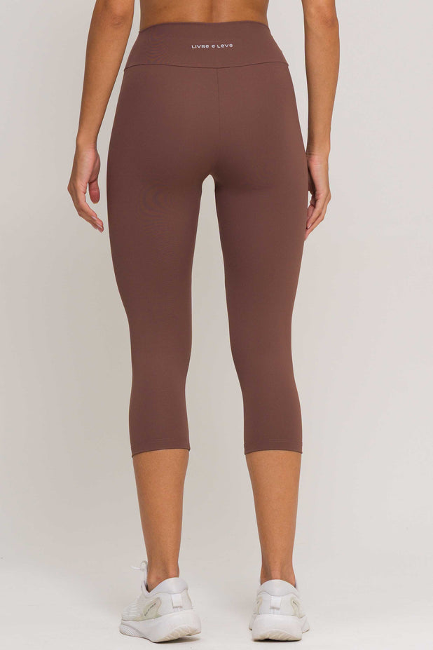 Corsário de Poliamida Marrom