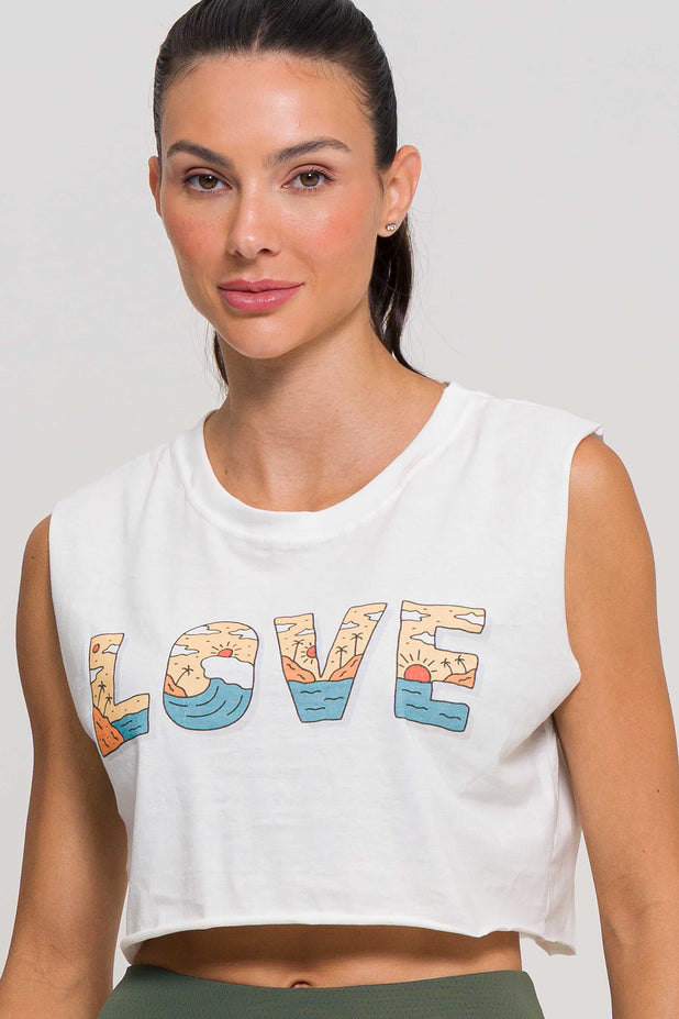 Cropped Regata Love