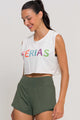 Cropped Regata Férias