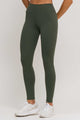 Conjunto Top Alcinha e Legging Poliamida Verde
