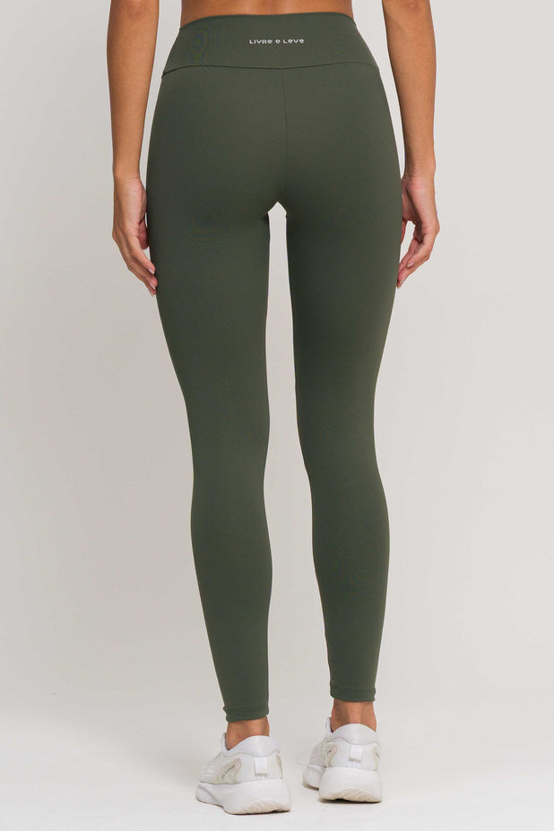 Legging de Poliamida Verde