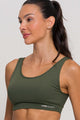 Top Regata de Poliamida Verde