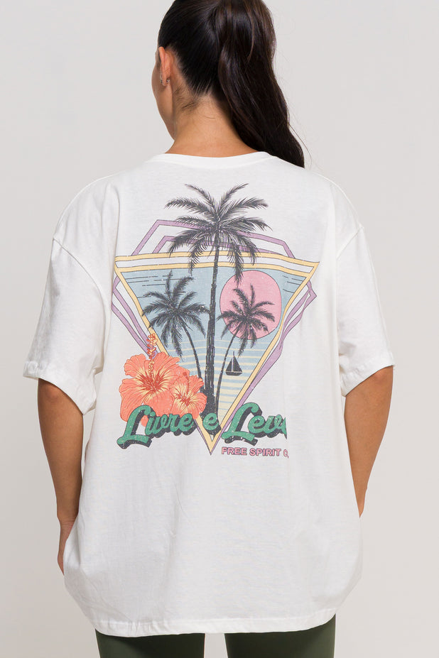T-Shrit Oversized Brisa Tropical