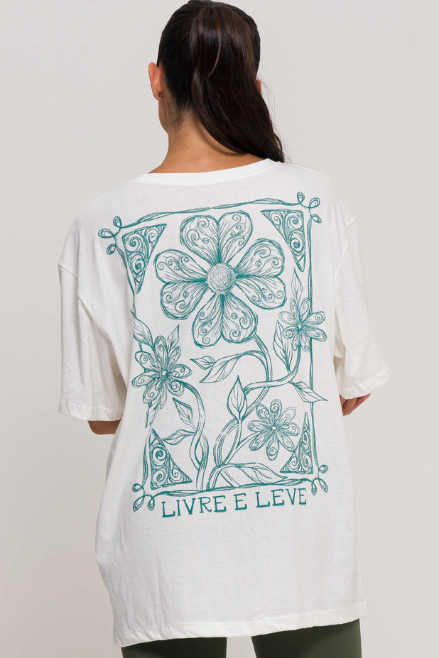 T-Shrit Oversized Sorte na Vida