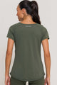Blusa Run de Poliamida Verde