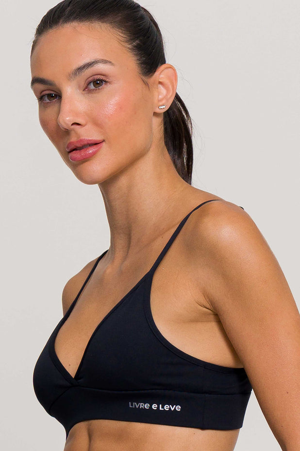 Top Slim com Regulagem Preto