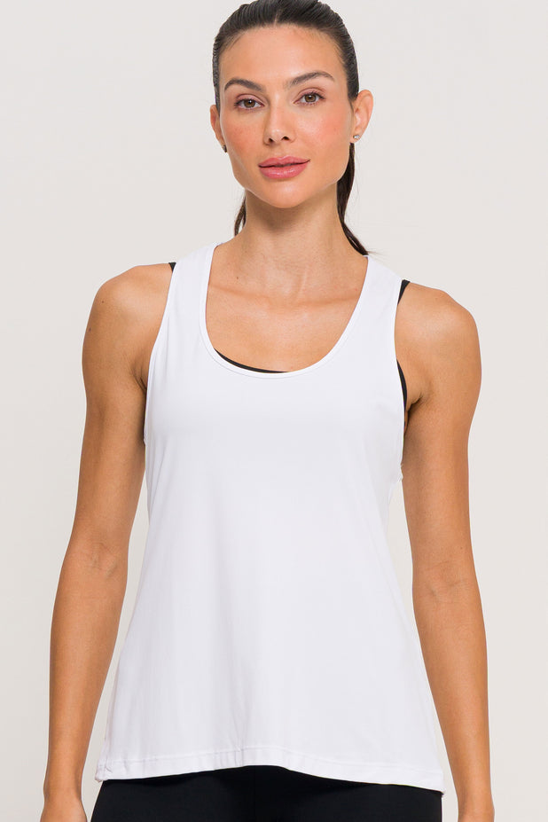 Regata Nadador Básica Branca