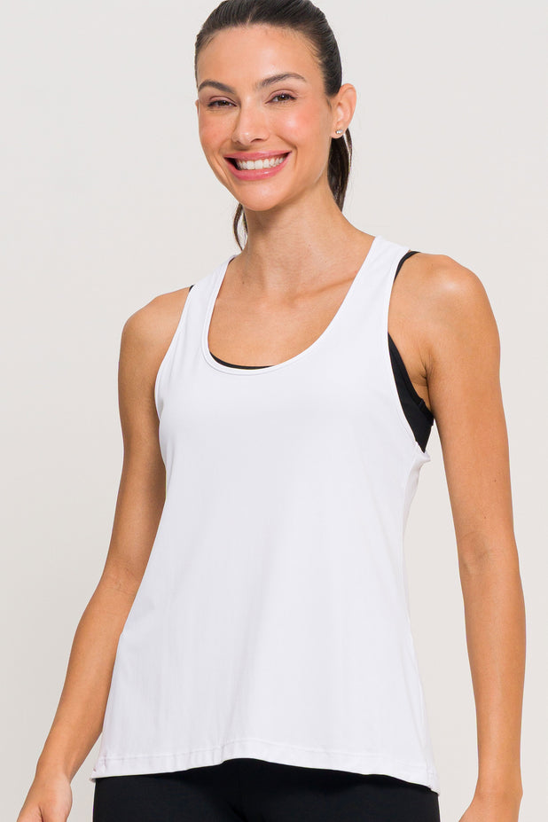 Regata Nadador Básica Branca