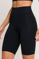 Bermuda de Poliamida Preta