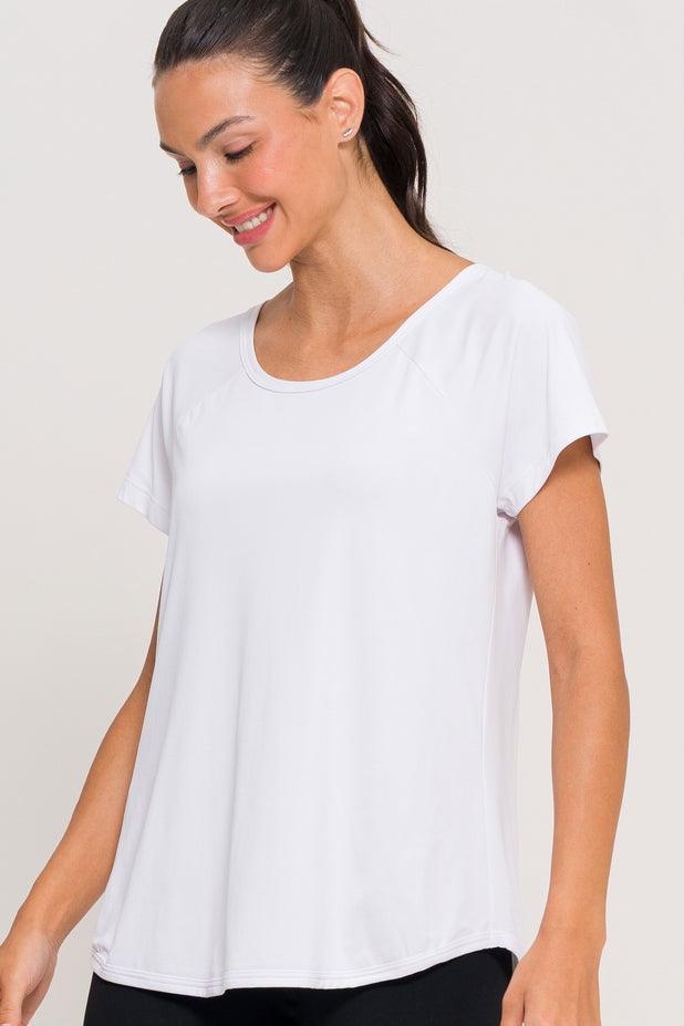 Blusa Run de Poliamida Branca