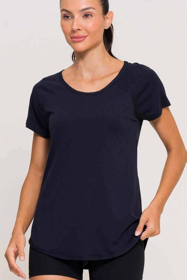 Blusa Run de Poliamida Preta