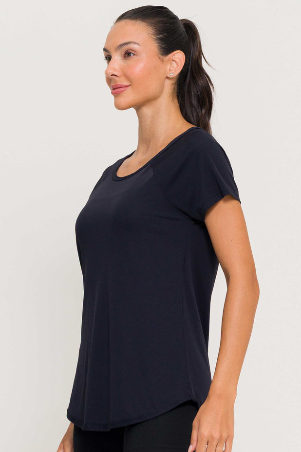 Blusa Run de Poliamida Preta