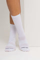 Meia Cano Alto de Poliamida Branca