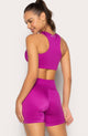 Short Rosa Gaia com Textura