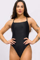 Body Decote Quadrado Alcinha Preto
