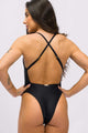 Body Decote Quadrado Alcinha Preto