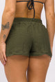 Short Texturizado com Bolso Country