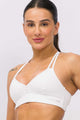 Top Alças Duplas com Bojo Branco