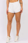 Short com Fenda Branco