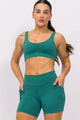 Bermuda Modeladora com Bolso Lateral Verde