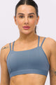 Top Quadrado Alcinha China Blue