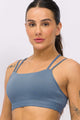 Top Quadrado Alcinha China Blue