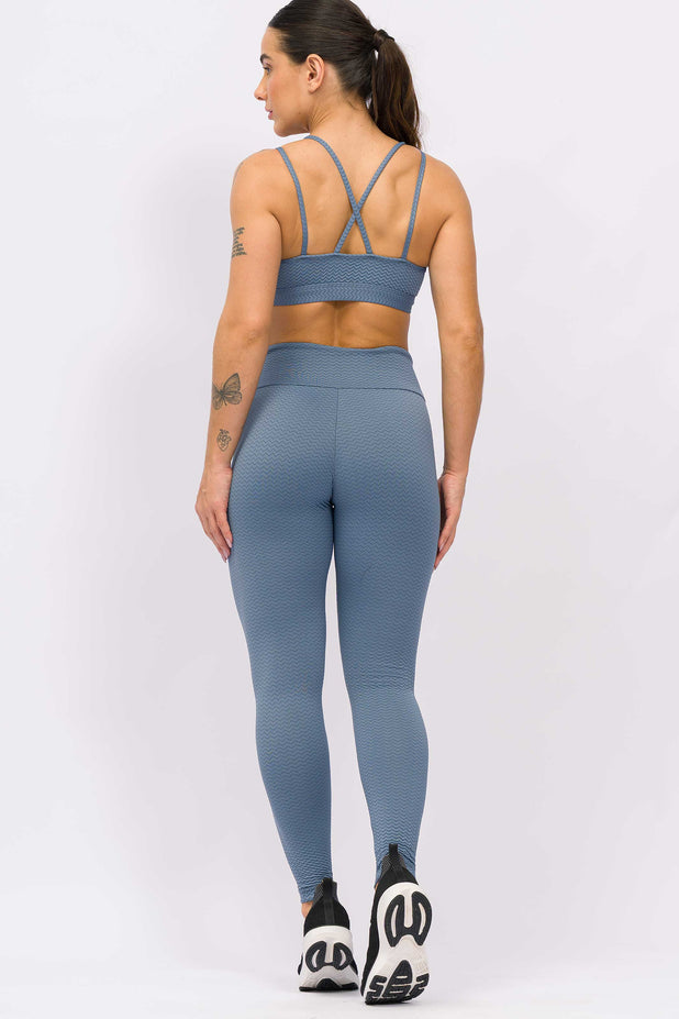 Top Quadrado Alcinha China Blue