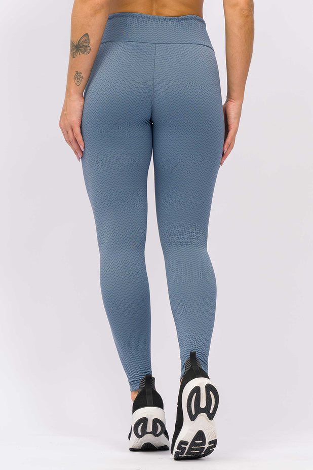 Legging Texturizada China Blue