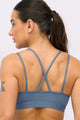 Top Quadrado Alcinha China Blue