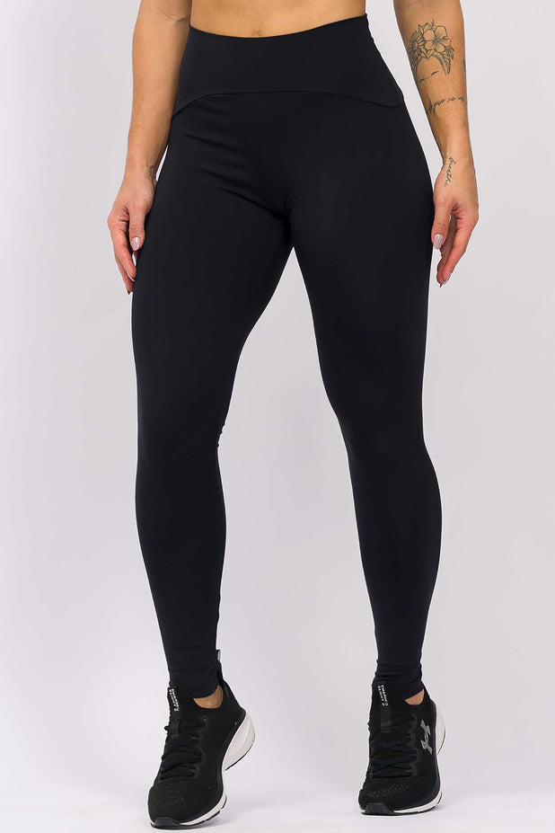 Legging Sculp de Poliamida Preta