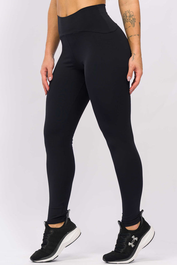 Legging Sculp de Poliamida Preta