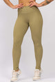 Legging de Poliamida Texturizada Verde