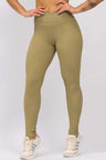 Legging de Poliamida Texturizada Verde
