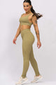 Legging de Poliamida Texturizada Verde